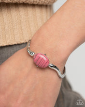 Load image into Gallery viewer, Striped Sensation - Pink bracelet
