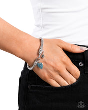 Load image into Gallery viewer, Heart Hour - Blue bracelet
