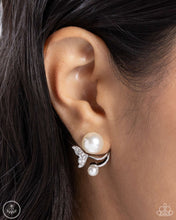 Load image into Gallery viewer, Modular Mermaid - White earrings
