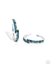 Load image into Gallery viewer, Ritzy Reputation - Blue earrings
