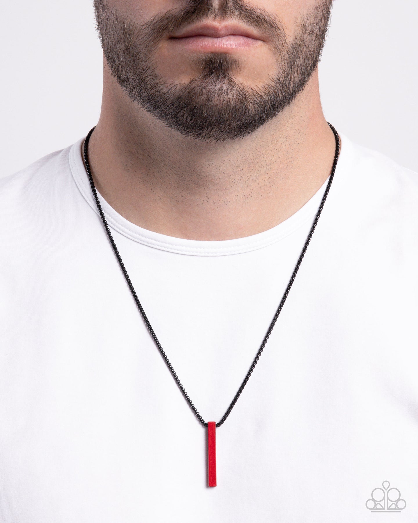 Modern Mix - Red necklace