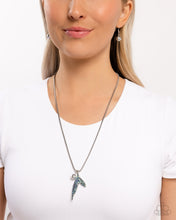 Load image into Gallery viewer, Maiden Mermaid - Silver necklace
