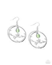 Load image into Gallery viewer, Picturesque Scene - Green earrings
