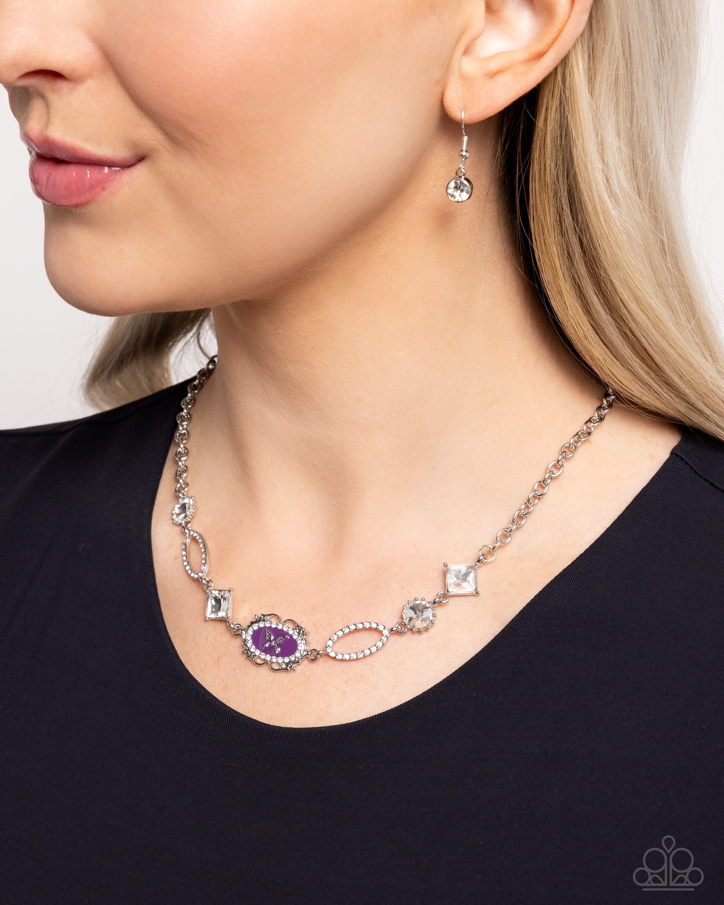 Aerial Approval - Purple necklace