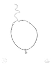 Load image into Gallery viewer, Teeming Teardrop - Silver necklace

