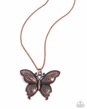 Load image into Gallery viewer, Aerial Attraction - Copper necklace
