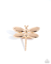 Load image into Gallery viewer, Durable Dragonfly - Gold ring
