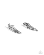 Load image into Gallery viewer, Angelic Altitude - Silver earrings
