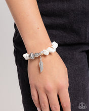 Load image into Gallery viewer, Earthy Earning - White bracelet
