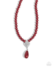 Load image into Gallery viewer, Eternal Elegance - Red necklace
