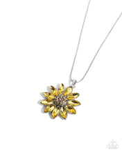 Load image into Gallery viewer, Fortunate Floral - Yellow necklace
