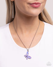 Load image into Gallery viewer, Aerial Aria - Purple Necklace
