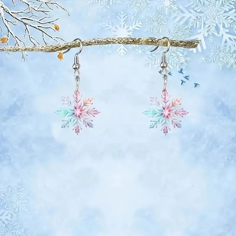 Iridescent Snowflake Light Boutique ER