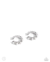 Load image into Gallery viewer, Bubbly Basic - white cuff earrings
