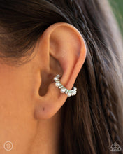 Load image into Gallery viewer, Bubbly Basic - white cuff earrings
