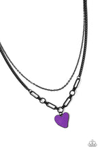 Load image into Gallery viewer, Carefree Confidence - purple - Paparazzi necklace
