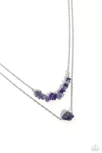 Load image into Gallery viewer, Chiseled Caliber - purple -  Necklace
