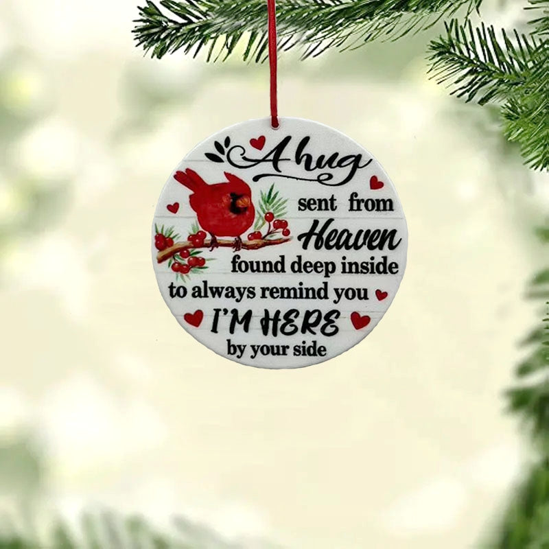 Cardinal Hug Boutique Ornament