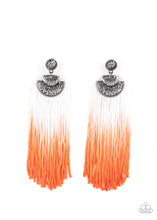 Load image into Gallery viewer, Dip It Up - orange earrings
