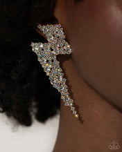 Load image into Gallery viewer, Electric Effulgence - gold - earrings
