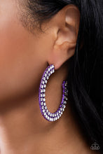 Load image into Gallery viewer, Flawless Fashion - purple - Paparazzi earrings
