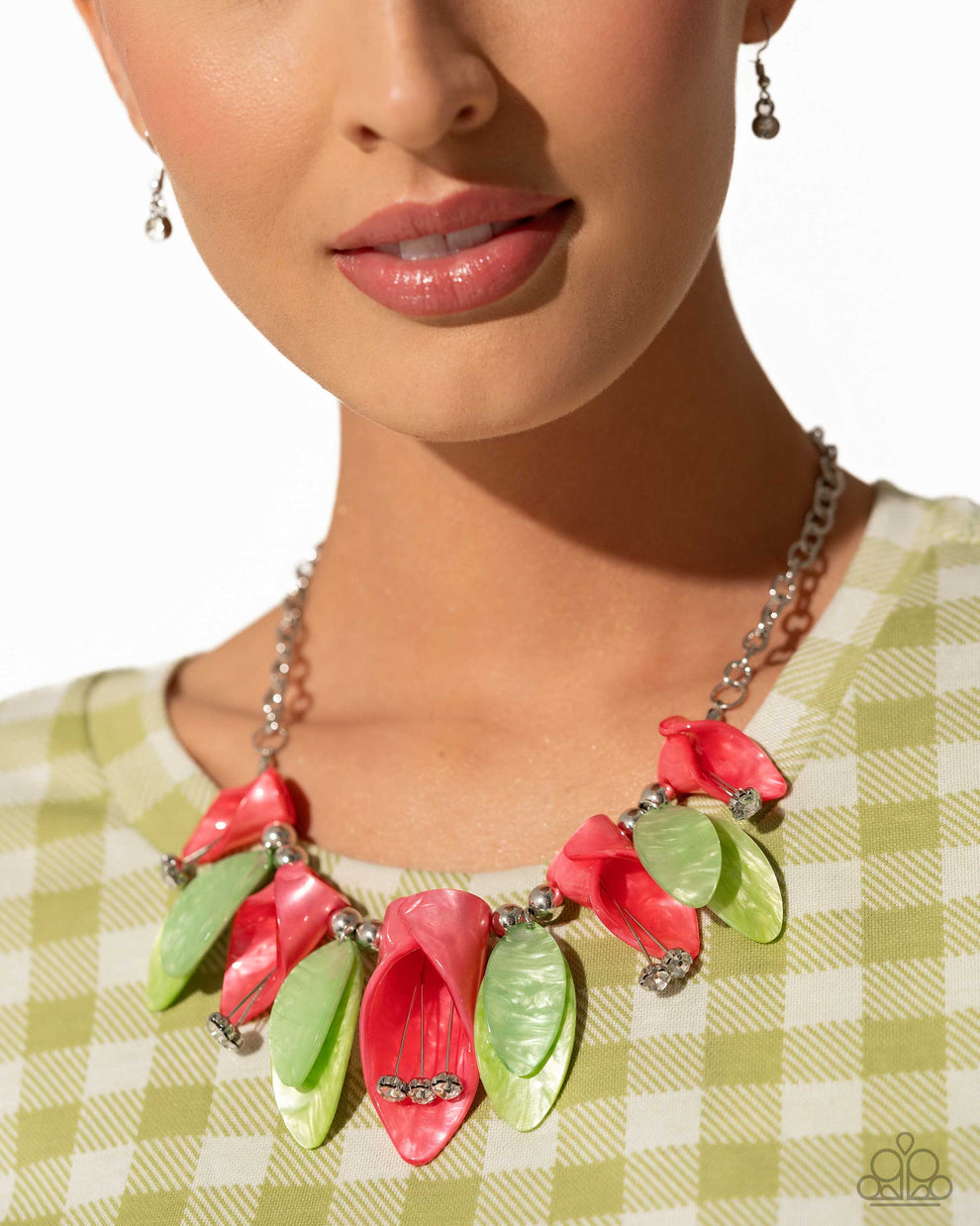 Garden Gaze - multi  necklace