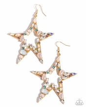 Load image into Gallery viewer, Variegated Value - Gold Earrings - July 2024 Life of the Party
