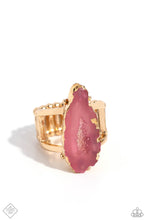 Load image into Gallery viewer, Mineral Masterpiece - pink -ring
