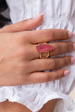 Load image into Gallery viewer, Mineral Masterpiece - pink -ring
