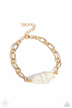 Load image into Gallery viewer, Mineral Merit - gold - Paparazzi bracelet
