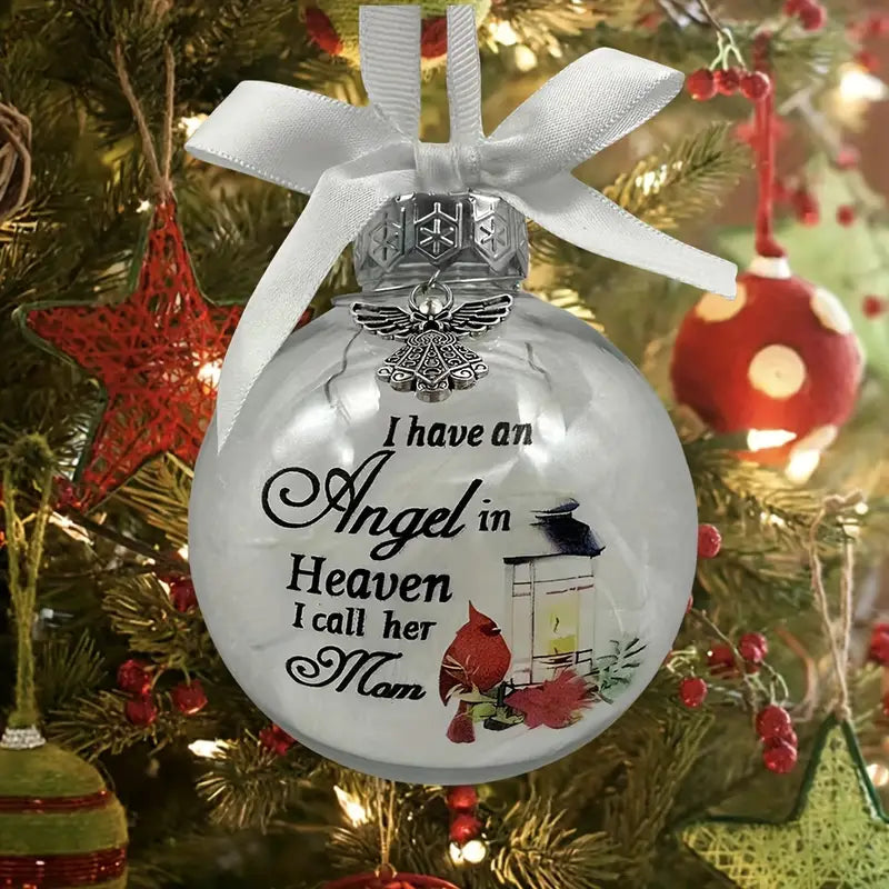 Cardinal Bulb Mom Boutique Ornament