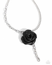 Load image into Gallery viewer, ROSE and Cons - black - necklace
