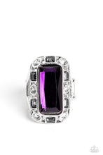 Load image into Gallery viewer, Radiant Rhinestones - purple - ring
