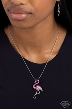 Load image into Gallery viewer, Flamingo Finesse - Pink Necklace + 2 Mystery Pieces
