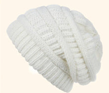 Load image into Gallery viewer, Cable Knit Winter Boutique Hat

