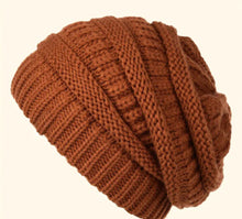 Load image into Gallery viewer, Cable Knit Winter Boutique Hat
