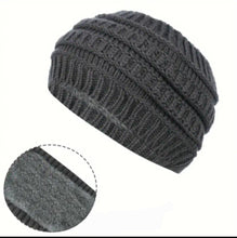 Load image into Gallery viewer, Winter Knit Headband Boutique Hat
