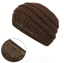 Load image into Gallery viewer, Winter Knit Headband Boutique Hat
