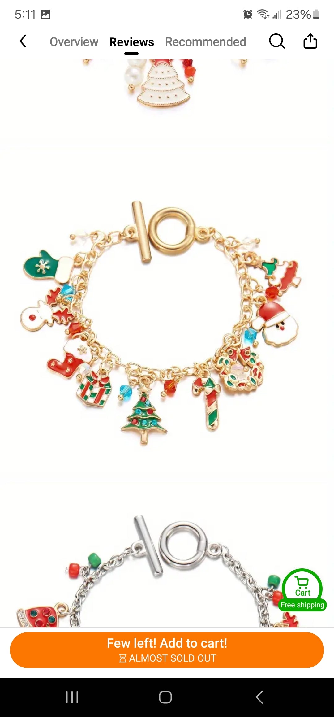 Christmas Charm Tiffany Clasp Boutique BR