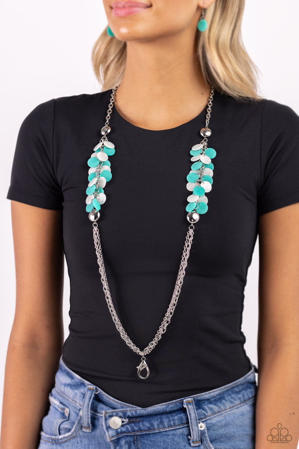 Shell Sensation - green -  LANYARD necklace