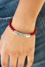 Load image into Gallery viewer, So She Did - red bracelets
