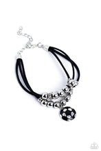Load image into Gallery viewer, Soccer Player - black - bracelet Paparazzi Accessories
