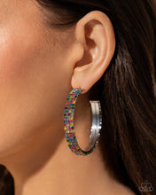 Load image into Gallery viewer, Stacked Symmetry - multi hoop earrings
