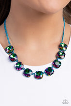 Load image into Gallery viewer, Combustible Command - Blue Necklace
