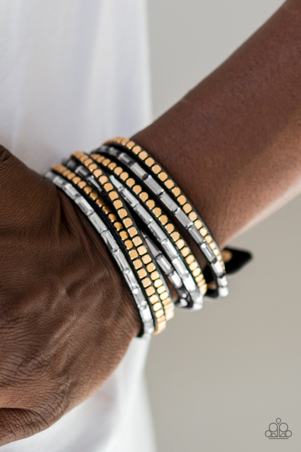 This Time With Attitude - Black bracelet