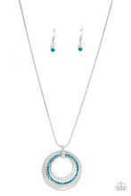 Load image into Gallery viewer, Gather Around Gorgeous - Blue necklace
