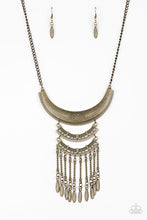Load image into Gallery viewer, Eastern Empress - Brass necklace
