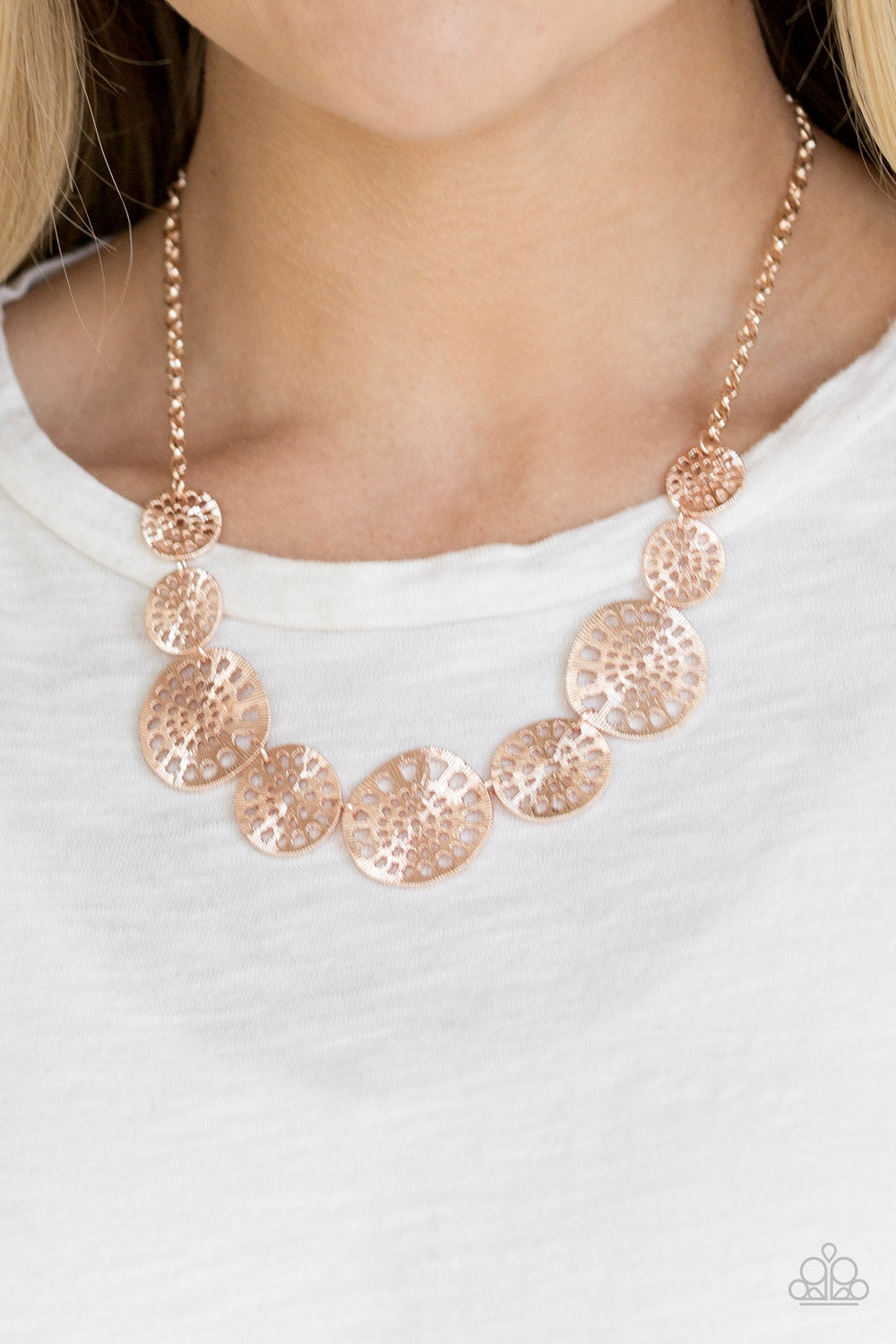 Your Own Free WHEEL - Rose Gold necklace