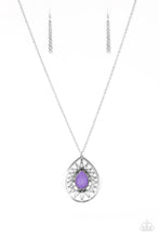 Load image into Gallery viewer, Summer Sunbeam - Purple necklace
