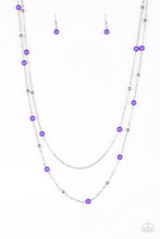 Load image into Gallery viewer, Beach Party Pageant - Purple necklace
